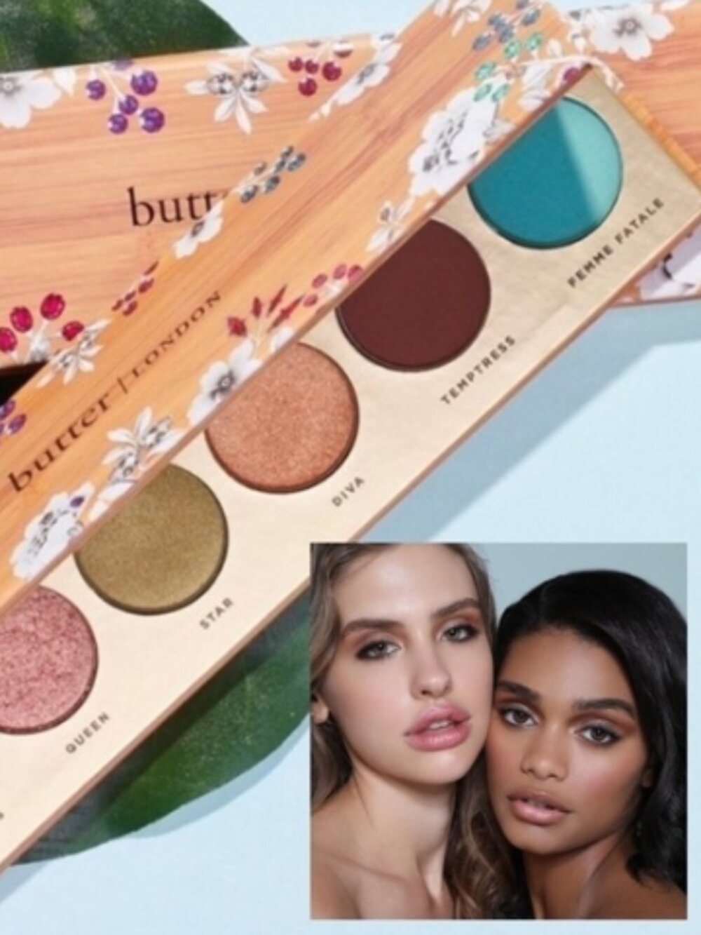 BUTTER LONDON 'Natural Goddess' Eyeshadow Palette - 6 shades - NOT USED/SWATCHED